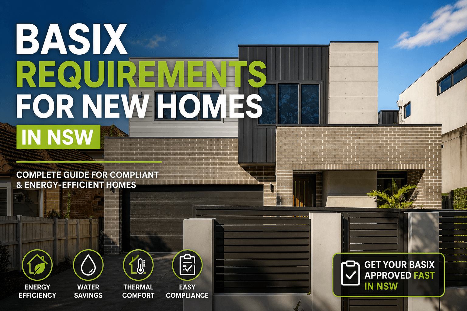 BASIX Requirements for New Homes NSW (2026 Guide)